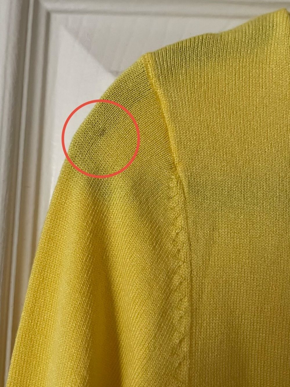 Charter Club Yellow Cardigan - Picture 4 of 5